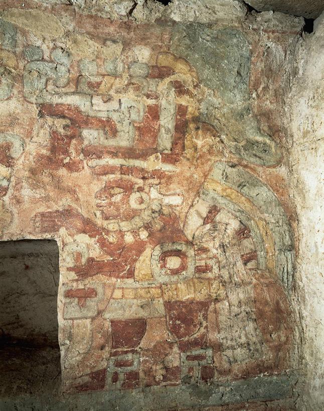 无人,竖图,室内,绘画,墨西哥,艺术,墙,围墙,古典,图像,历史,文化,壁画,废墟,工艺品,品味,概念,摄影,美术,考古学,创造力,北美,高雅,坟墓,拉丁美洲,主题,美洲,瓦哈卡州,瓦哈卡,美学,构图,古代文明,古代史,彩图,旅行,时空,状态