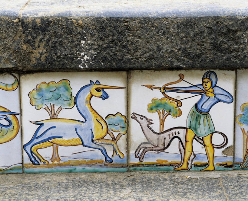 无人,教堂,横图,室内,特写,意大利,欧洲,节日,捕食,瓷砖,墙,文化,壁画,祈祷,健康,许愿,摄影,宗教,信仰,纪念,祈求,基督教,西西里,宗教建筑,地中海文化,天主教,意大利文化,独角兽,灵性,平安,彩图,卡尔塔吉罗内