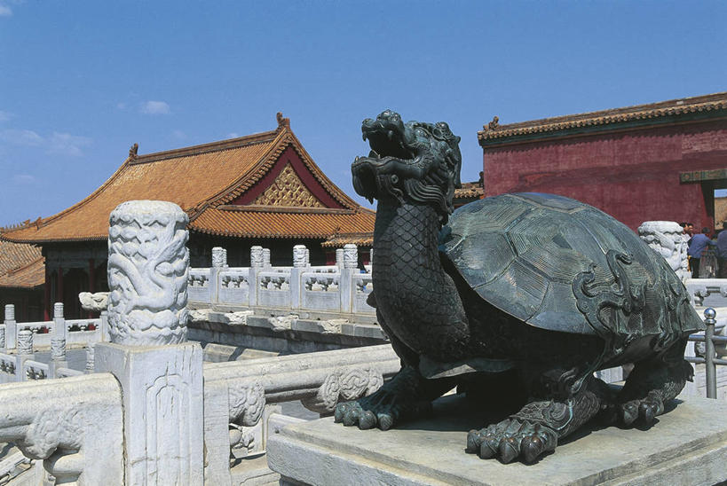 无人,故宫,横图,野生动物,雕塑,北京,亚洲,雕像,联合国,首都,历史,动物,地标建筑,摄影,合金,中国文化,将军,青铜,北京市,自然地理,海龟,彩图,联合国教科文组织,过去