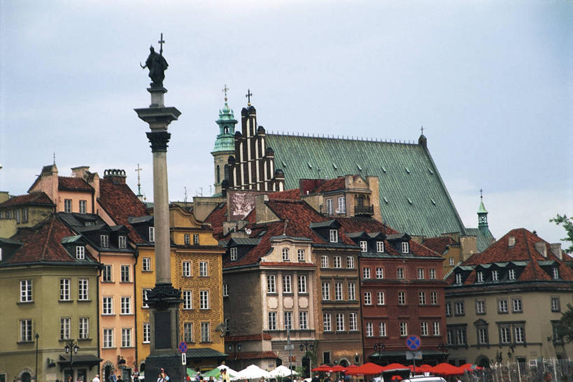 无人,横图,室外,白天,度假,美景,天际线,城市风光,城市,建筑,雕塑,波兰,雕像,柱子,景观,古城,首都,历史,娱乐,地标建筑,享受,休闲,景色,放松,摄影,华沙,马佐夫舍,城堡广场,彩图,旅行,皇家城堡