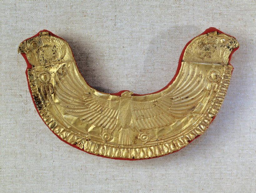 无人,横图,俯视,白色背景,珠宝,装饰,古代,一个,摄影,单个,古代文明,美术工艺,老鹰,彩图,高角度拍摄,影棚拍摄