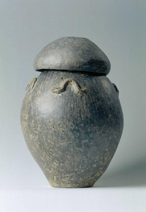 无人,竖图,灰色背景,盖子,历史,古代,一个,灰色,摄影,单个,简单,广口瓶,古代文明,美术工艺,彩图,影棚拍摄,过去