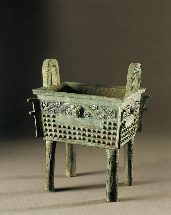 无人,竖图,灰色背景,装饰,历史,古代,一个,灰色,容器,摄影,单个,青铜,古代文明,美术工艺,彩图,影棚拍摄,商朝,过去