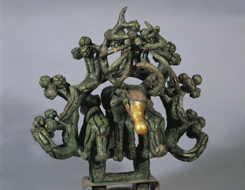 无人,横图,灰色背景,历史,古代,一个,灰色,摄影,单个,青铜,古代文明,美术工艺,彩图,影棚拍摄,过去