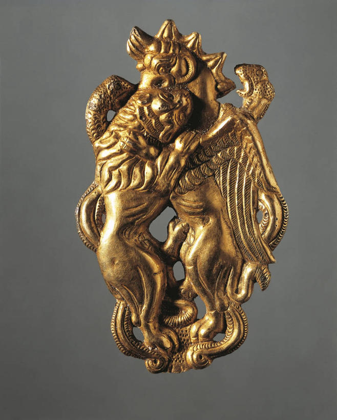 无人,竖图,狮子,灰色背景,历史,古代,一个,摄影,单个,打斗,古代文明,美术工艺,彩图,影棚拍摄