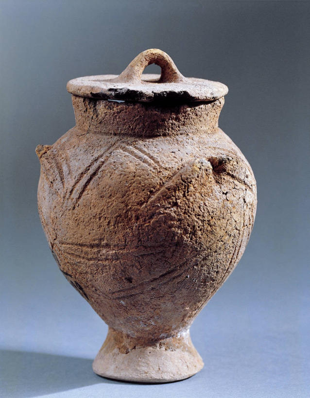 无人,竖图,意大利,蓝色背景,盖子,文字,褐色,历史,一个,摄影,单个,西西里,手艺,古代文明,美术工艺,史前时代,彩图,影棚拍摄