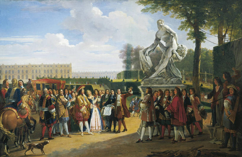 公园,站,横图,插画,室外,白天,民族服装,绘画,成功,数码,科技,狗,马,日光,法国,阴影,庆祝,艺术,网络,高光,几何,计算机图形,古典,合成,图画,历史,文化,画,动物,工艺品,社区,品味,两只,观看,美术,电脑合成图,数码合成图,高雅,合成图,漫画,18世纪,写实,具体,具象,美学,彩图,传统服装,民俗服,传统文化,就职典礼