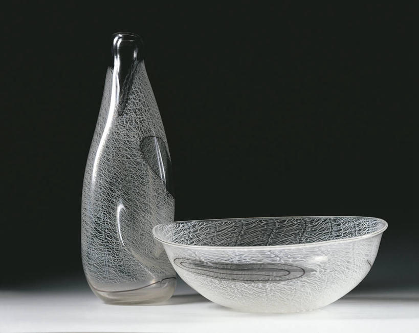 无人,横图,静物,花瓶,透明,两个,瓶子,摄影,肌理,式样,美术工艺,彩图,影棚拍摄