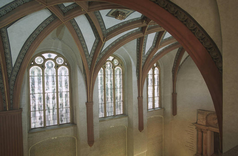 无人,横图,室内,白天,天花板,建筑,欧洲,捷克,拱门,首都,文艺复兴,摄影,中欧,捷克共和国,犹太教,波西米亚,布拉格,犹太教会堂,彩图