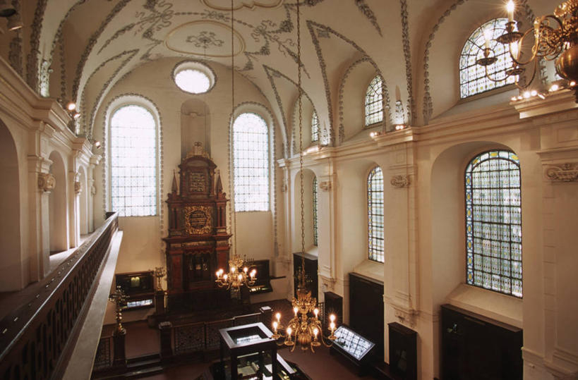 无人,博物馆,横图,俯视,室内,白天,建筑,欧洲,捷克,首都,摄影,水晶吊灯,巴洛克风格,中欧,捷克共和国,犹太教,波西米亚,布拉格,犹太教会堂,彩图,高角度拍摄