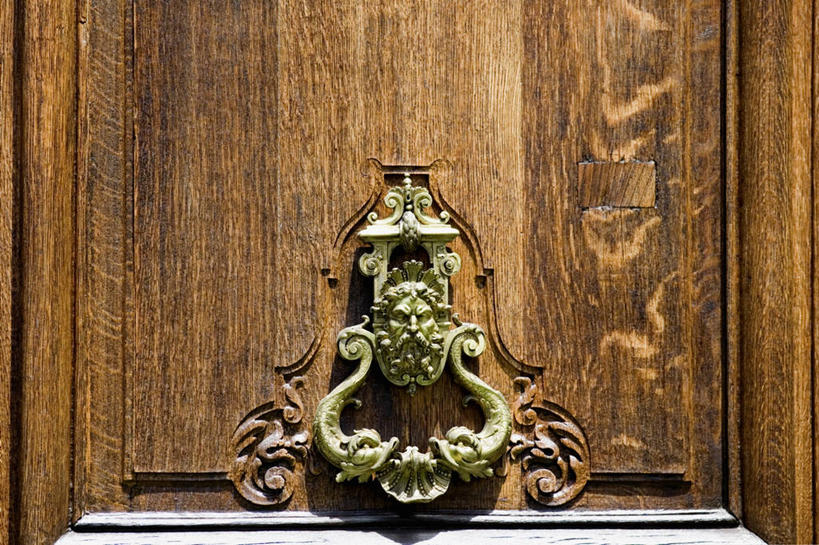 无人,横图,室外,特写,白天,门,金属,木制,材料,图像,设备,门环,物品,概念,摄影,保护,人造,构图,式样,想法,彩图,时空,状态