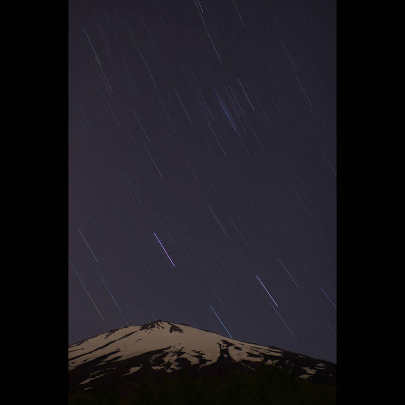 无人,方图,室外,夜晚,长时间曝光,美景,山脉,雪山,富士山,日本,景观,天空,自然,景色,摄影,宁静,自然风光,天文学,彩图