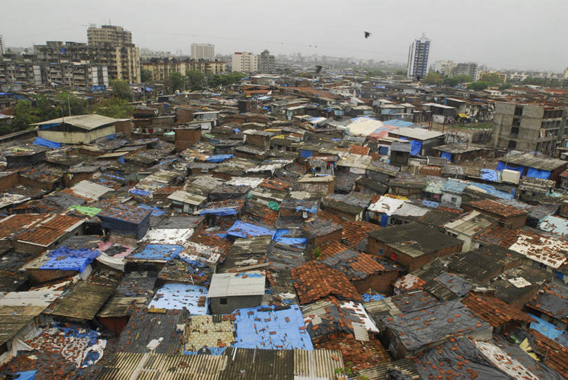 无人,横图,俯视,室外,白天,度假,美景,城市风光,城市,建筑,印度,房屋,屋顶,景观,娱乐,天空,社区,享受,休闲,景色,放松,摄影,贫穷,孟买,贫民窟,彩图,高角度拍摄