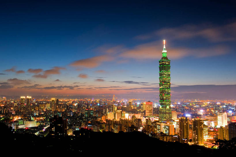 无人,横图,室外,度假,美景,天际线,城市风光,城市,建筑,摩天大楼,台湾,景观,云,塔,首都,娱乐,现代,天空,黄昏,享受,休闲,景色,放松,摄影,宁静,照亮,台北,台北101,彩图