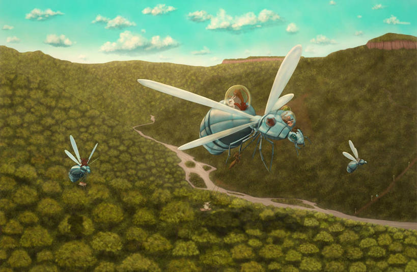 无人,横图,插画,室外,白天,数码,科技,峡谷,哥伦比亚,阴影,网络,蚂蚁,云,首都,半空,高光,几何,计算机图形,合成,图画,飞,画,树,天空,电脑合成图,数码合成图,合成图,机器人,漫画,写实,具体,具象,波哥大,想法,彩图