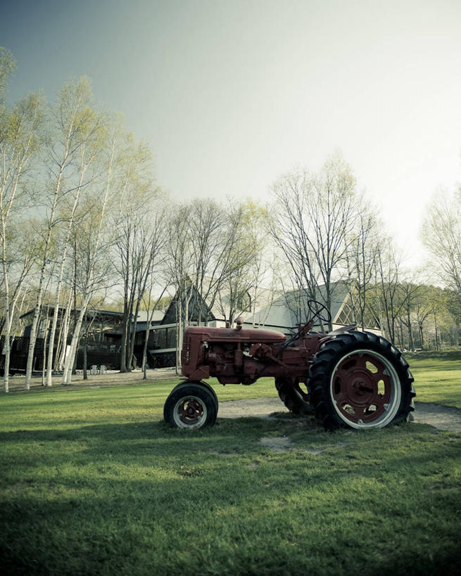 无人,竖图,室外,农业,北海道,日本,阴影,房屋,田地,草,树,运输,摄影,停止,拖拉机,暂停,停滞,万里无云,彩图