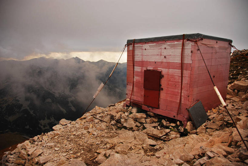 无人,横图,室外,白天,山,保加利亚,云,摄影,保护,彩图,小屋