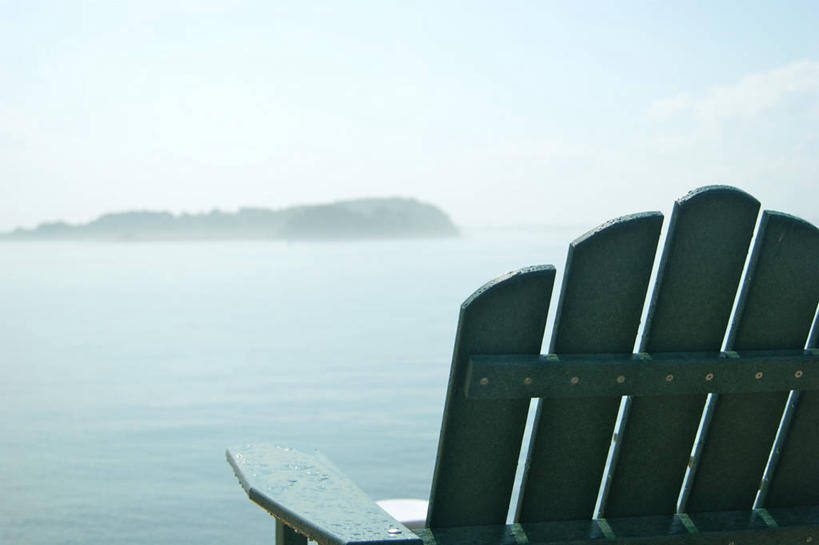 无人,横图,室外,白天,海洋,山,椅子,美国,木制,木椅,躺椅,云,天空,自然,放松,摄影,宁静,波士顿,马萨诸塞,彩图