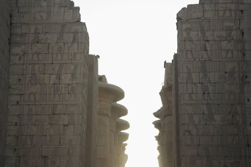 无人,横图,室外,白天,建筑,埃及,历史,废墟,地标建筑,摄影,宗教,中东,北非,中东文化,埃及文化,古埃及文明,古代文明,底比斯,旅行,埃及卢克索