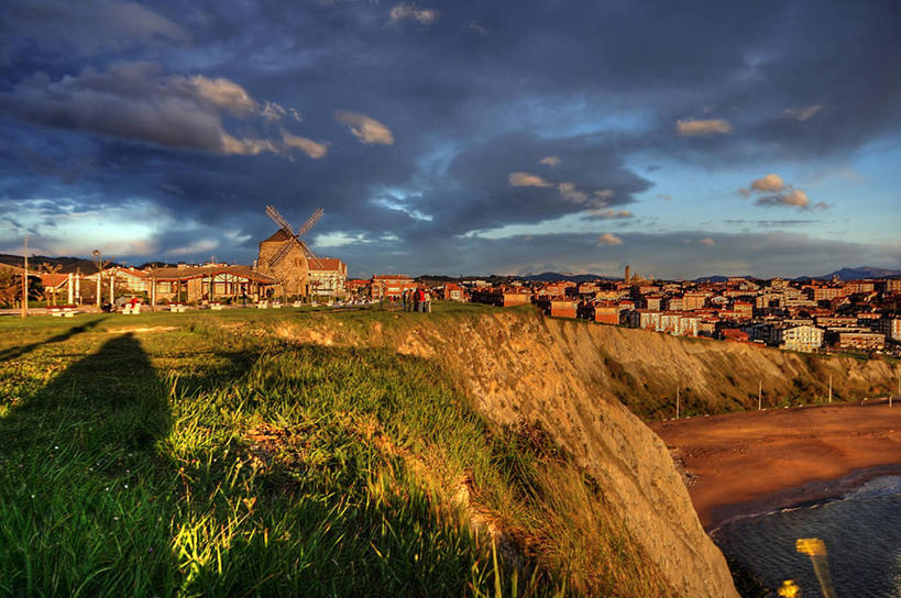 无人,横图,室外,白天,西班牙,地形,乡村,悬崖,风景,摄影,伊比利亚半岛,巴斯克自治区,毕尔巴鄂,比斯开省,彩图