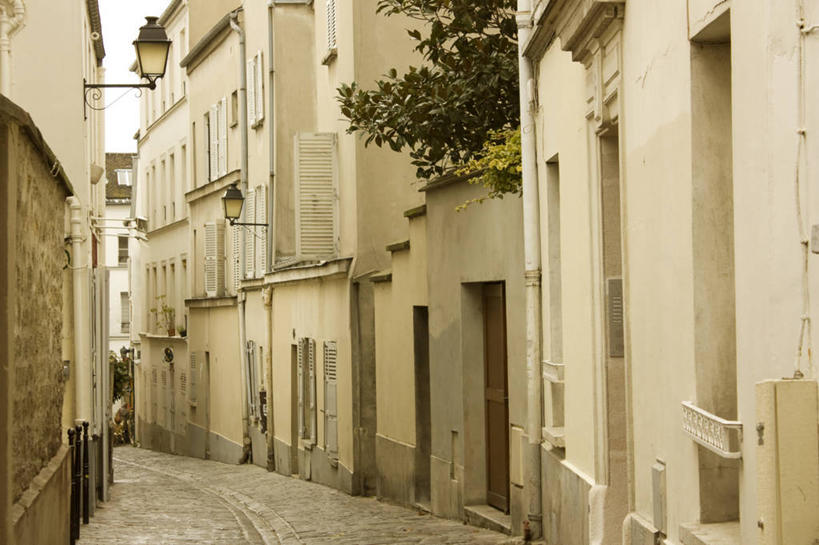 无人,横图,室外,白天,建筑,街道,法国,巴黎,古城,首都,地标建筑,摄影,迷人,法国文化,中欧,法兰西岛大区,蒙马特区,彩图,旅行