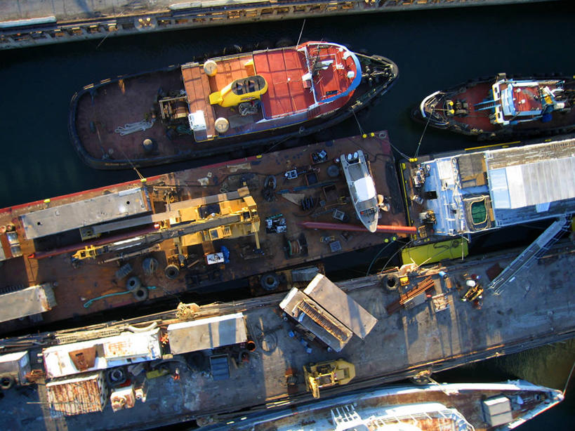 无人,码头,横图,俯视,航拍,室外,日落,水,港口,船,美国,集装箱,货柜,容器,箱子,工业,运输,摄影,鸟瞰,加利福尼亚,货船,物流,造船厂,彩图,高角度拍摄,摆渡口,埠头,渡口,渡头,港湾,海港,货运码头,口岸,商港,混沌,海上运输