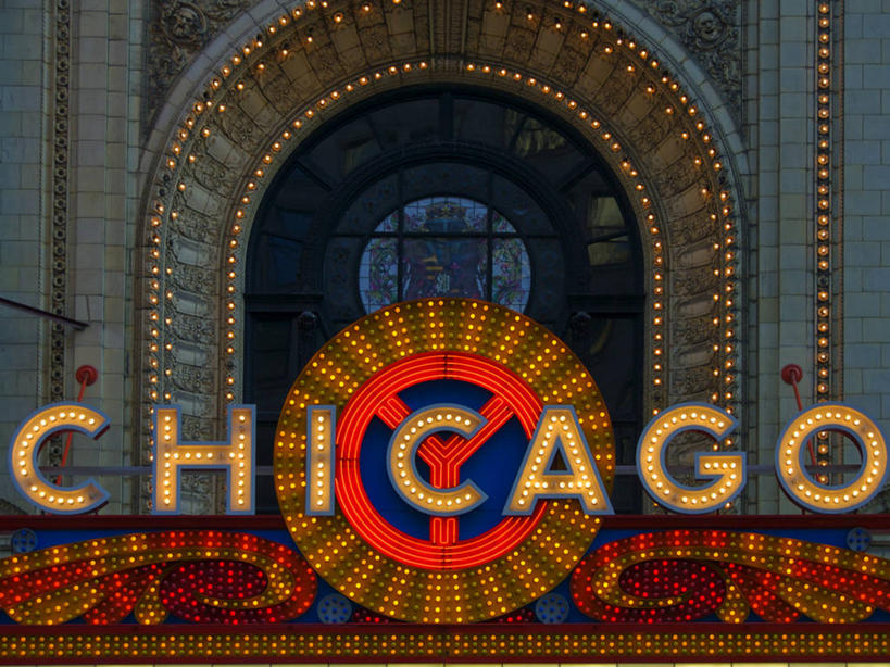 无人,横图,室外,白天,美国,符号,摄影,英文字母,照亮,徽章,伊利诺斯州,芝加哥市,彩图