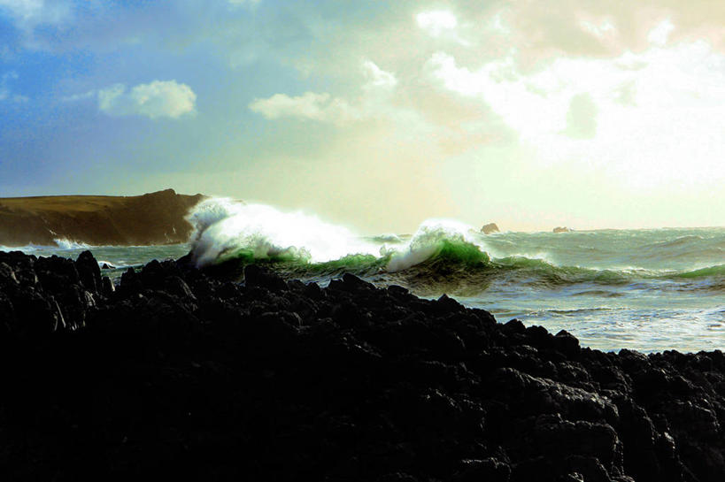 无人,横图,室外,白天,美景,景观,云,风景,自然,波浪,景色,摄影,岩层,自然风光,海景,碎屑,岩石,彩图