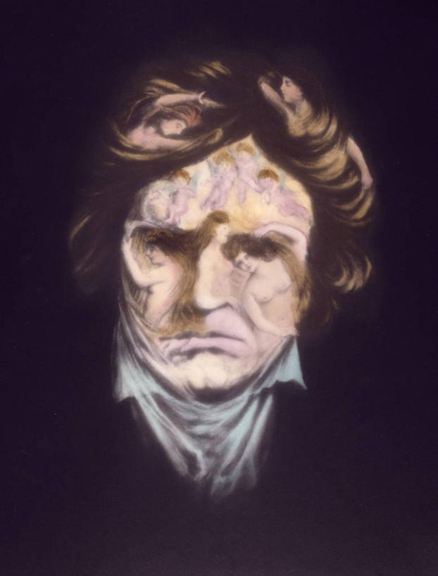 成年人,中年人,裸体,竖图,插画,正面,性感,数码,科技,阴影,黑色背景,正装,网络,明信片,高光,几何,计算机图形,合成,图画,历史,画,皱眉头,电脑合成图,数码合成图,创造力,高雅,合成图,肖像,反差,漫画,写实,具体,具象,想法,尤物,美术工艺,年轻女性,中年男性,年轻人,彩图