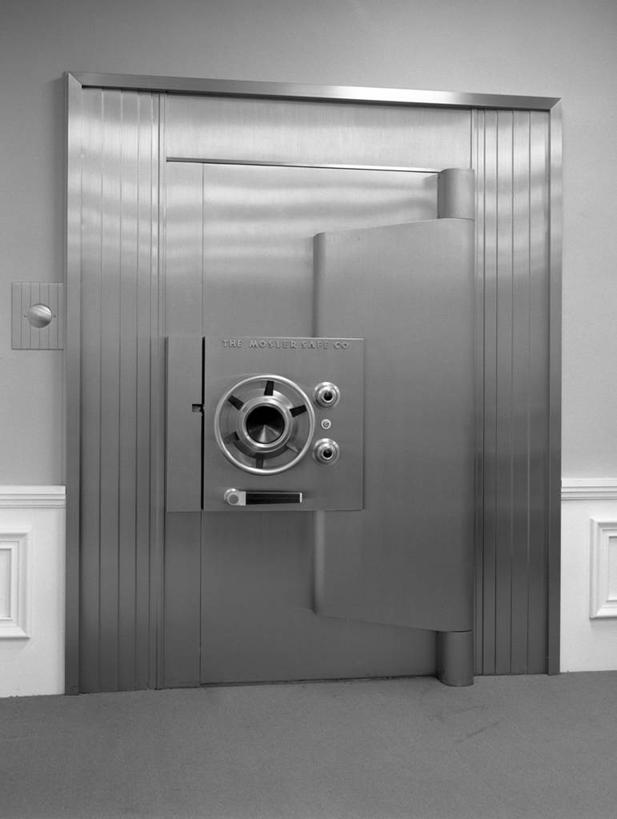 无人,竖图,黑白,室外,正面,安全,金属,古典,保险箱,摄影,保护