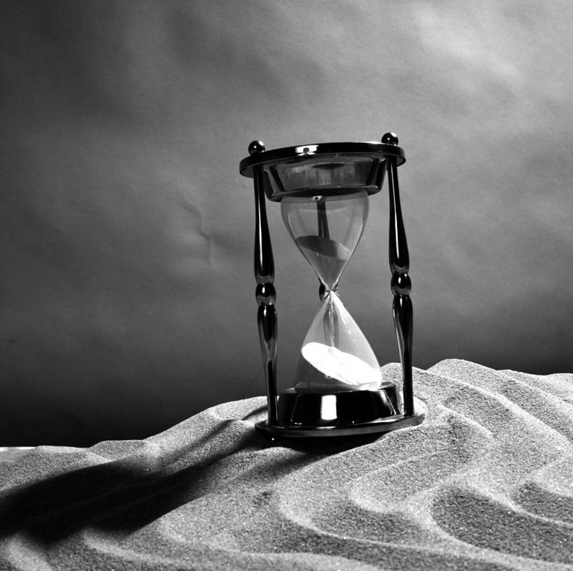 无人,横图,竖图,黑白,特写,沙漏,美国,阴影,波纹,时间,沙子,一个,摄影,单个,聚光灯,定时器,影棚拍摄