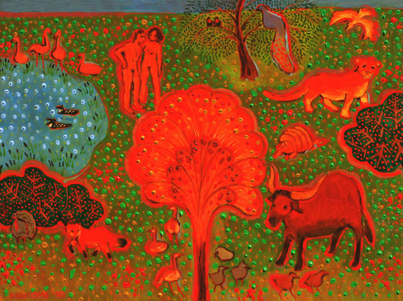 成年人,裸体,两个人,站,横图,插画,室外,白天,旅游,度假,绘画,数码,科技,湖,美景,植物,哺乳动物,牛,野生动物,一群,许多,阴影,艺术,并排,网络,鸟类,池塘,景观,很多,高光,几何,计算机图形,古典,合成,图画,文化,娱乐,画,树,自然,动物,工艺品,品味,享受,休闲,景色,放松,美术,电脑合成图,数码合成图,高雅,合成图,自然风光,漫画,写实,具体,具象,美学,旧约,伊甸园,夏娃,亚当,异性恋,美术工艺,天堂镇,丙稀画,男人,女人,拥抱,彩图,伴侣