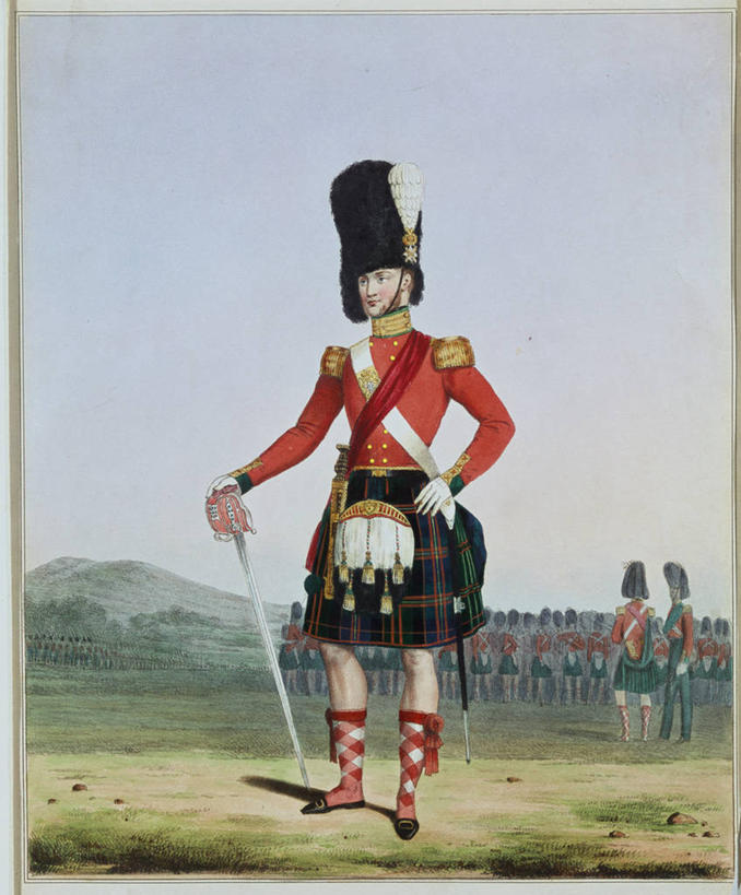 成年人,中年人,一个人,站,竖图,插画,室外,白天,绘画,数码,科技,仅一个男性,仅一个人,仅一个中年男性,士兵,阴影,艺术,军事,网络,田地,高光,几何,计算机图形,古典,合成,图画,文化,画,工艺品,叉腰,品味,美术,电脑合成图,数码合成图,高雅,合成图,肖像,军服,漫画,棉被,英国文化,军队,爱国主义,写实,具体,具象,美学,苏格兰短裙,男人,男性,中年男性,彩图