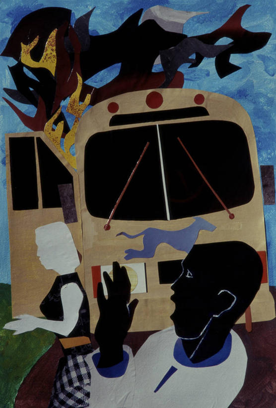 成年人,两个人,跑,竖图,插画,室外,白天,爆炸,数码,科技,汽车,炸弹,火,种族歧视,阴影,网络,火焰,巴士,高光,几何,计算机图形,合成,图画,休闲装,车,画,天空,交通工具,烟,运输,电脑合成图,数码合成图,暴力,威胁,合成图,载具,毁灭,漫画,写实,具体,具象,丙稀画,危险,男人,女人,彩图,社会问题,公民权利