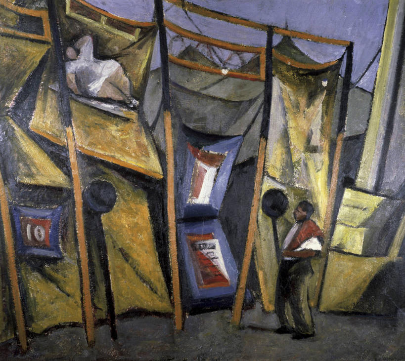 成年人,一个人,马戏团,站,横图,插画,室外,白天,建筑业,数码,科技,古巴,美国,狂欢节,仅一个男性,阴影,网络,高光,几何,计算机图形,合成,图画,拿着,蜡笔画,海报,画,电脑合成图,数码合成图,合成图,漫画,宾夕法尼亚,写实,具体,具象,休闲活动,彩图,旅行