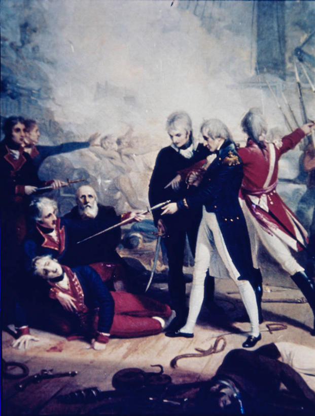 成年人,人群,竖图,插画,室外,正面,侧面,绘画,数码,科技,油画,英国,欧洲,士兵,阴影,正装,艺术,网络,高光,几何,计算机图形,古典,合成,图画,拿着,历史,文化,画,工艺品,品味,美术,电脑合成图,数码合成图,高雅,剑,击败,合成图,投降,漫画,英国文化,写实,具体,具象,美学,男人,彩图,过去