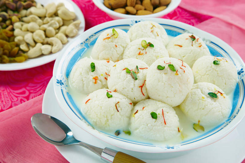 饭团,无人,横图,室内,特写,丰富,米,饮食,球,桌布,汤匙,碗,球体,摄影,创造力,印度文化,彩图