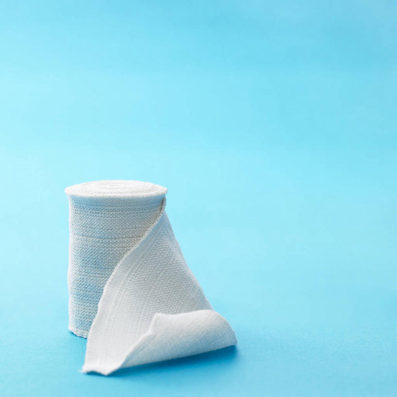 无人,竖图,室内,特写,白天,正面,静物,许多,阴影,蓝色背景,反射,纱布,影子,很多,白色,治疗,摄影,影棚,固定,医疗,止血,绷带,彩图,影棚拍摄,拍摄