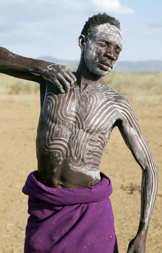 成年人,一个人,竖图,非洲,埃塞俄比亚,仅一个男性,装饰,摄影,非洲文化,式样,男人,彩图,传统文化