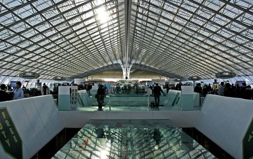 机场,横图,室内,度假,建筑业,飞机,建筑,法国,巴黎,欧洲,乘客,公共交通,交通,首都,航空,现代,飞,交通工具,运输,摄影,客机,载具,彩图,旅行,商务机,戴高乐