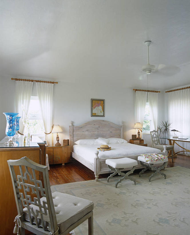 无人,竖图,卧室,椅子,装饰,双人床,岛,干净,装饰物,放松,摄影,吧椅,华贵,彩图,巴哈马群岛