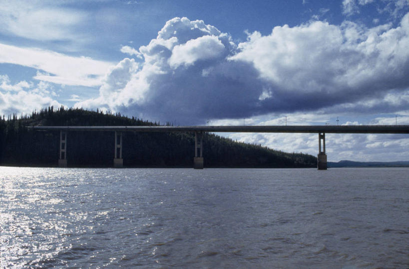 无人,横图,室外,日落,森林,水,太阳,美国,云,树,黄昏,橙色,摄影,剪影,彩图,育空河