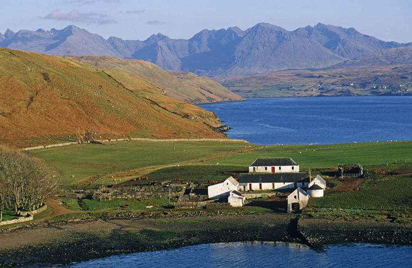 无人,横图,室外,山,山脉,英国,欧洲,岛,地形,苏格兰,风景,摄影,西欧,斯盖岛,彩图,旅行