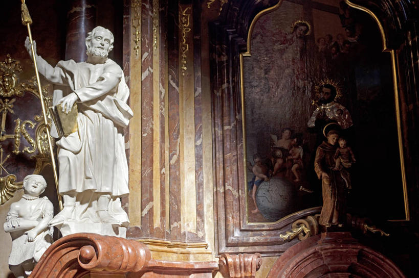 无人,教堂,横图,旅游,建筑,欧洲,波兰,雕像,历史,摄影,宗教,复杂,宗教建筑,巴洛克风格,波兹南,彩图,旅行