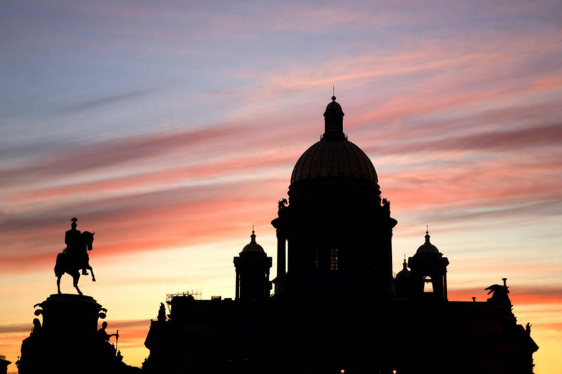 无人,横图,建筑,路,俄罗斯,光,北,黄昏,摄影,宗教,前苏联,彩图,旅行,大教堂