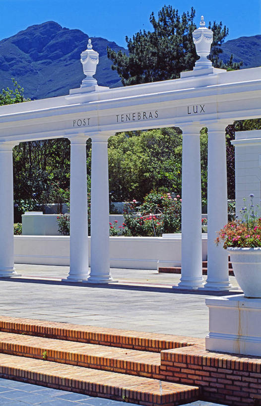 无人,博物馆,竖图,非洲,南非,柱子,白色,摄影,纪念,留念,怀念,西开普省,彩图