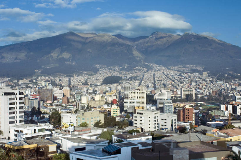 无人,横图,室外,天际线,城市,厄瓜多尔,首都,南美,摄影,拉丁美洲,基多,美国人,彩图