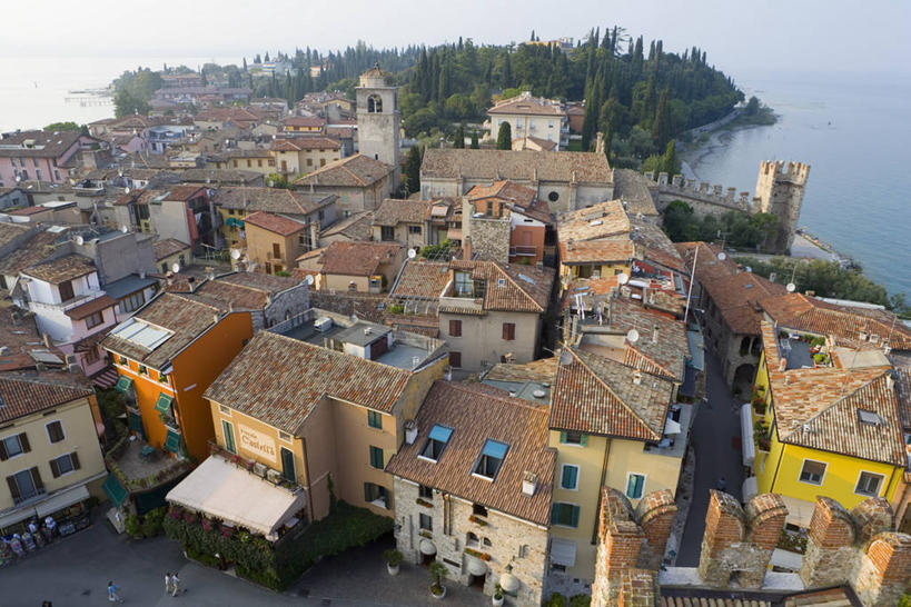 无人,横图,俯视,室外,意大利,欧洲,城镇,摄影,西欧,地中海文化,南欧,意大利文化,伦巴第大区,加尔达湖,彩图,高角度拍摄