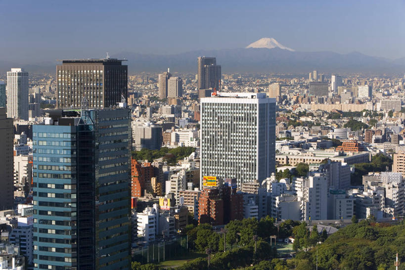 无人,横图,室外,天际线,城市,东京,富士山,日本,亚洲,日本文化,首都,摄影,彩图