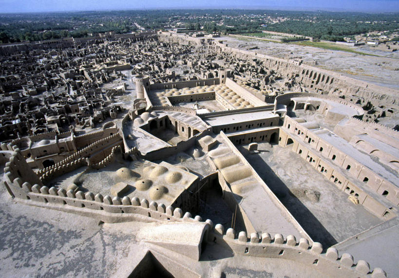 无人,横图,伊朗,破碎,破坏,破损,摄影,粉碎,损坏,中东,毁坏,摧毁,彩图,巴姆古城